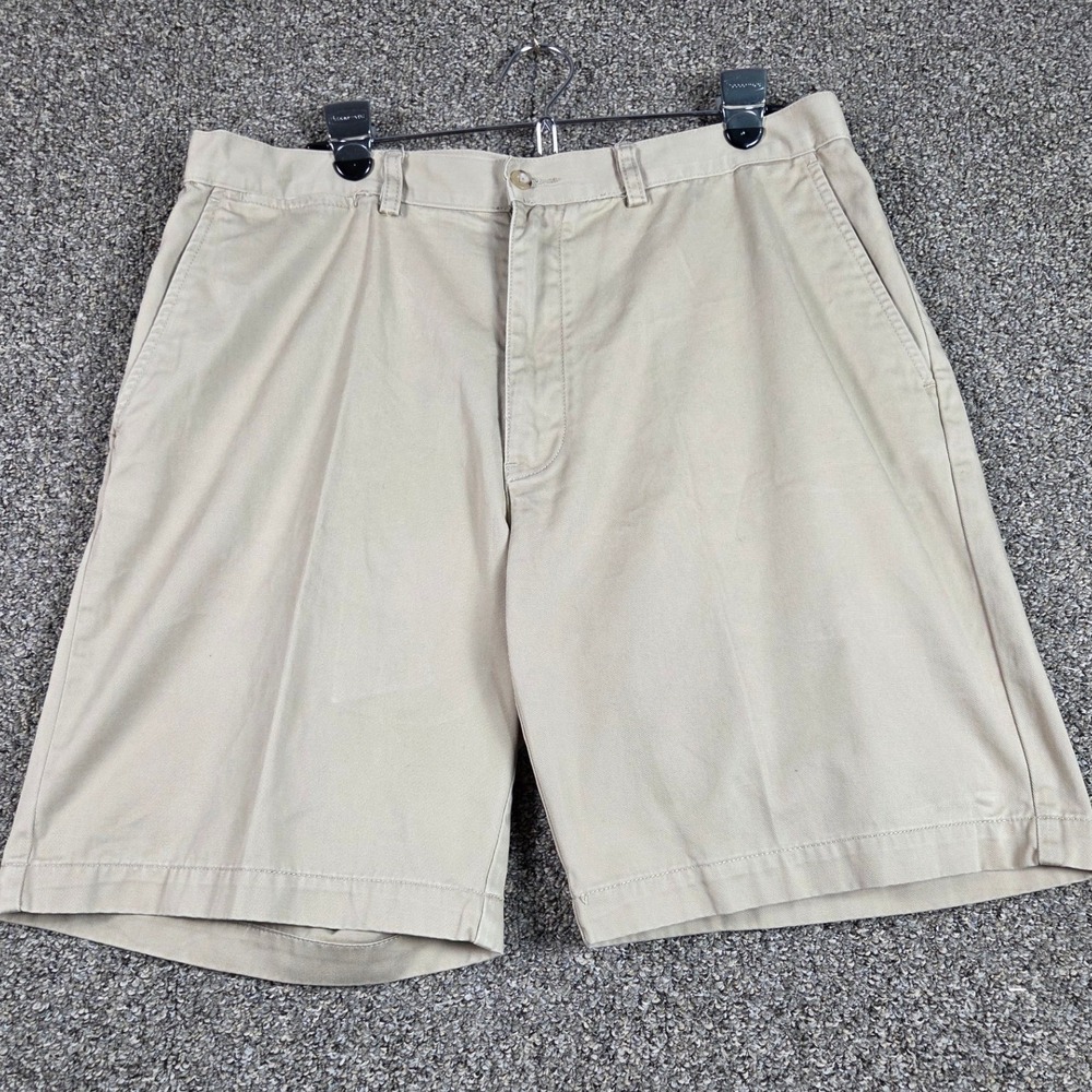 Polo Ralph Lauren Shorts Mens 36 Khaki 100%‎ Cotton Casual Preppy School Wear